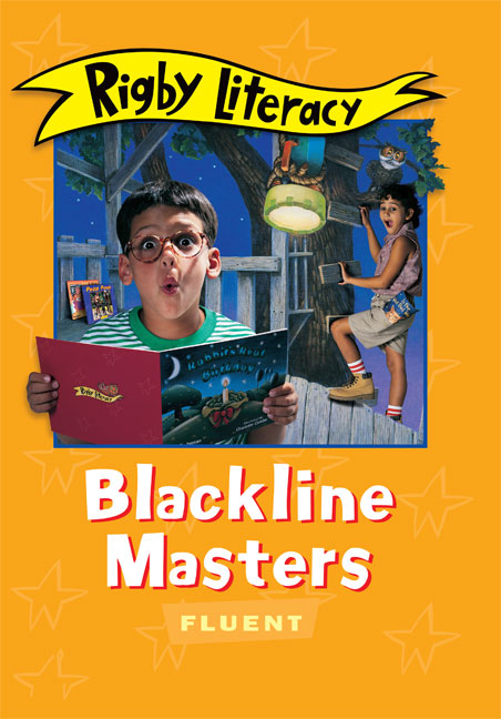 Picture of Rigby Literacy Fluent Level Blackline Masters