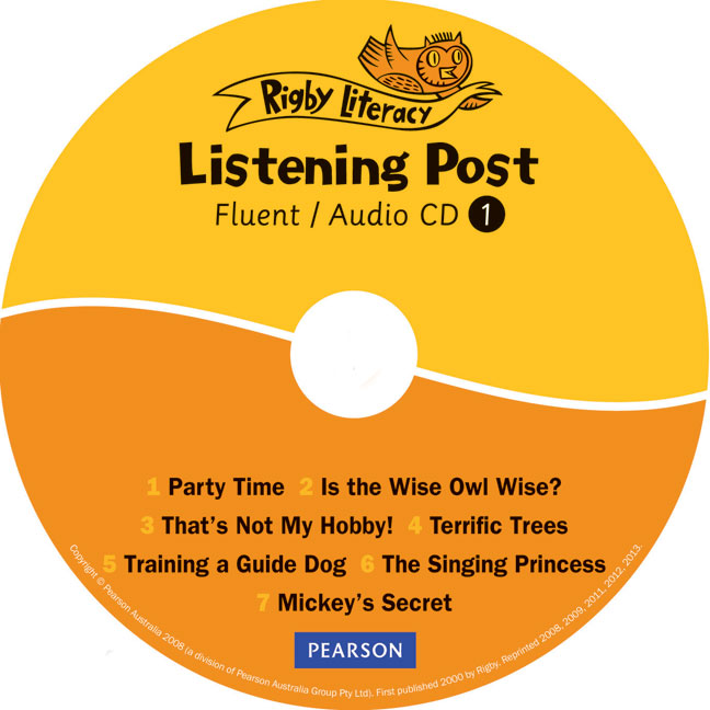 Picture of Rigby Literacy Fluent Level Listening Post CD