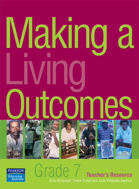 Picture of Making a Living Outcomes Grade 7 Teacher's Resource