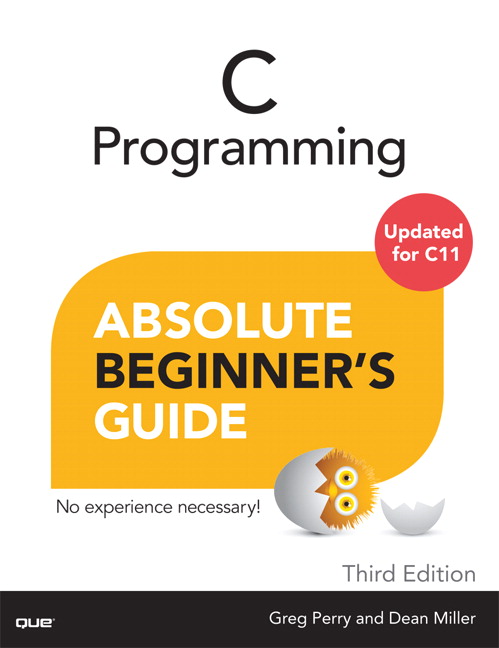 Picture of C Programming Absolute Beginner's Guide