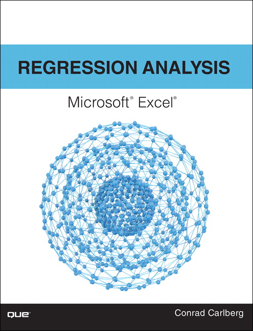 Picture of Regression Analysis Microsoft Excel
