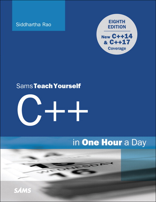 Picture of C++ in One Hour a Day, Sams Teach Yourself