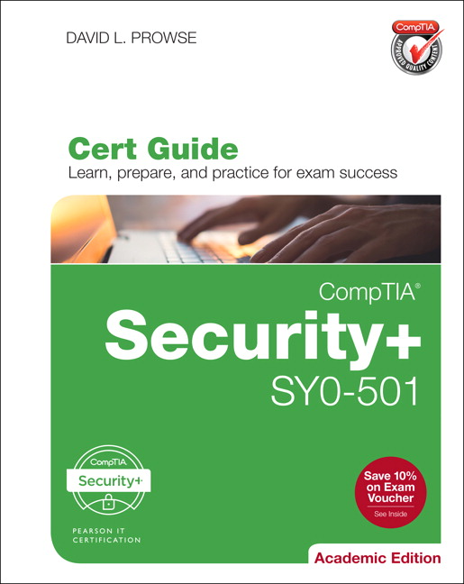 Picture of CompTIA Security+ SY0-501 Cert Guide, Academic Edition