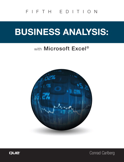 Picture of Business Analysis with Microsoft Excel