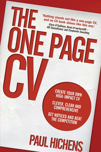Picture of One Page CV, The