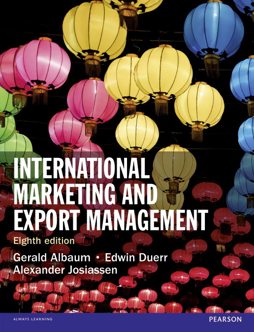 Picture of International Marketing and Export Management