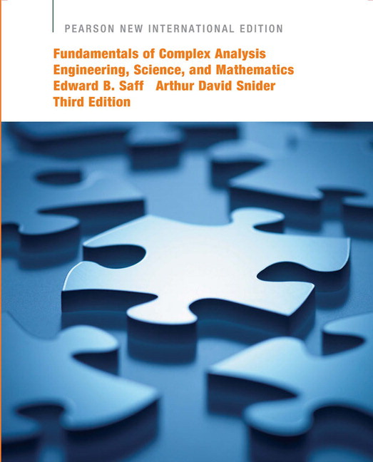 Picture of Fundamentals of Complex Analysis with Applications to Engineering, Science, and Mathematics