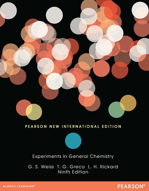 Picture of Experiments in General Chemistry