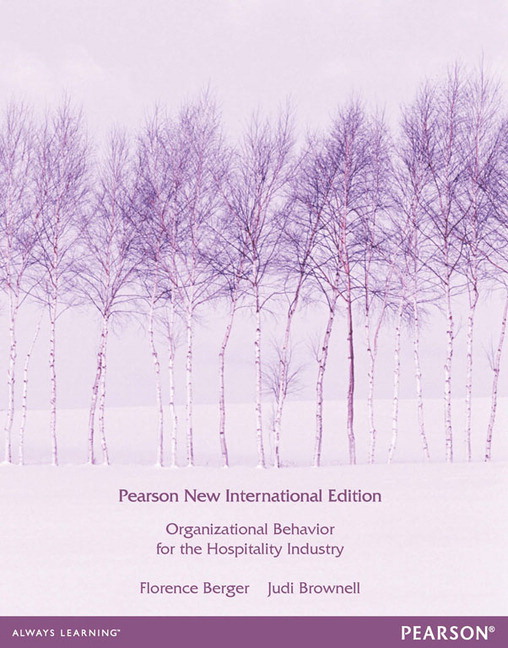 Picture of Organizational Behaviour for the Hospitality Industry