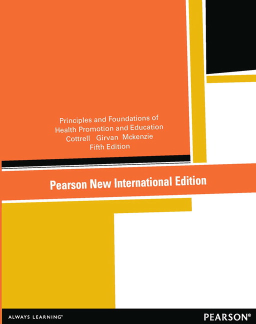 Picture of Principles and Foundations of Health Promotion and Education