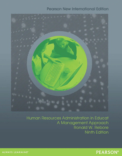 Picture of Human Resources Administration in Education: A Management Approach