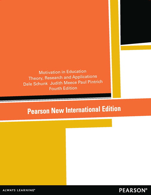 Picture of Motivation in Education: Theory, Research, and Applications
