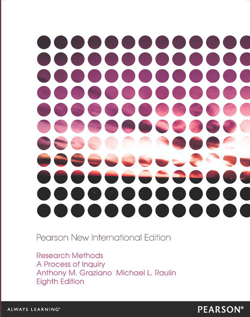 Picture of Research Methods: A Process of Inquiry
