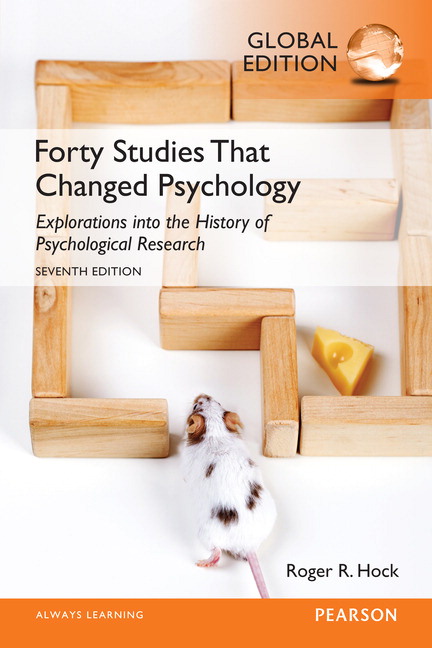 Picture of Forty Studies that Changed Psychology, Global Edition
