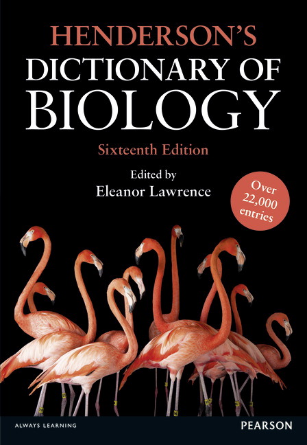 Picture of Henderson's Dictionary of Biology