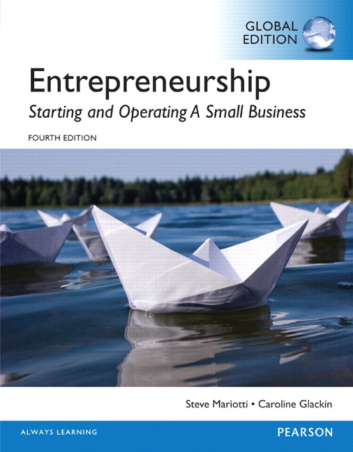 Picture of Entrepreneurship: Starting and Operating A Small Business, Global Edition