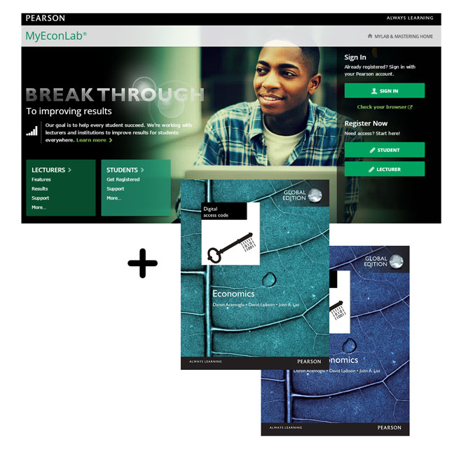 Picture of MyEconLab with Pearson eText-- Instant Access -- for Economics, Global Edition (ECOMM)