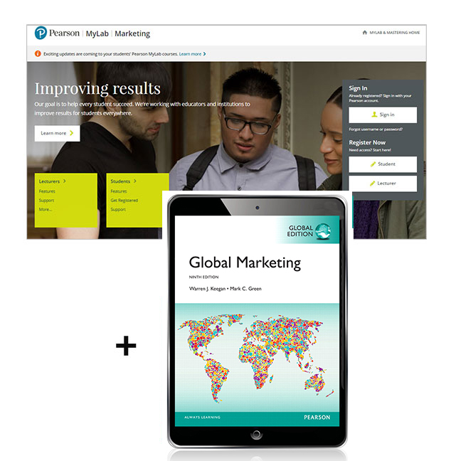Picture of Global Marketing, Global Edition -- MyLab Marketing with Pearson eText