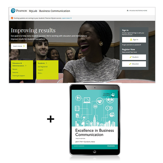 Picture of Excellence in Business Communication, Global Edition -- MyLab Business Communication with Pearson eText