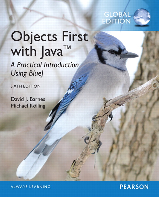 Picture of Objects First with Java: A Practical Introduction Using BlueJ, Global Edition