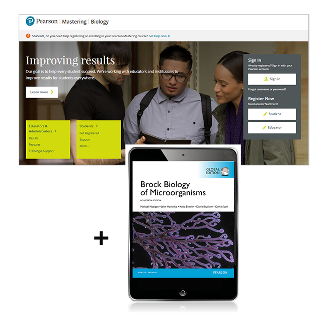 Picture of Brock Biology of Microorganisms, Global Edition -- Modified Mastering Microbiology with Pearson eText