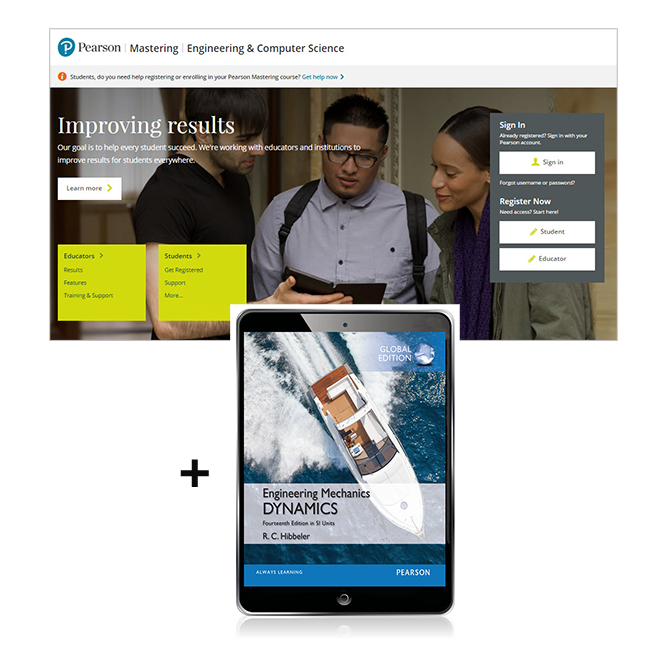 Picture of Engineering Mechanics: Dynamics, SI Edition -- Modified Mastering Engineering with Pearson eText