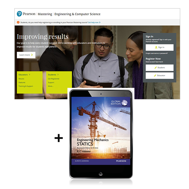 Picture of Engineering Mechanics: Statics, SI Edition -- Modified Mastering Engineering with Pearson eText