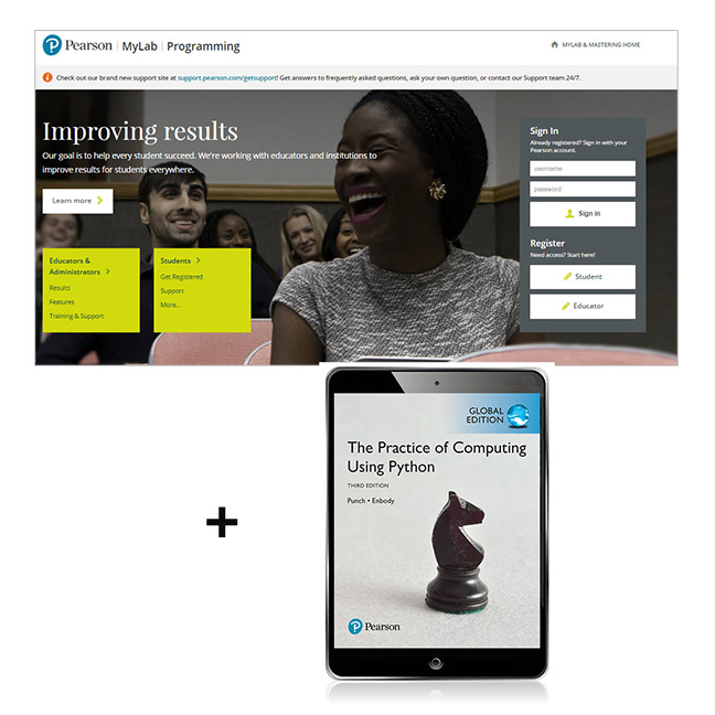 Picture of Practice of Computing Using Python, The, Global Edition -- MyLab Programming with Pearson eText