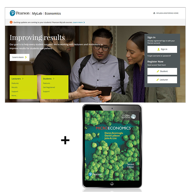 Picture of Microeconomics, Global Edition -- MyLab Economics with Pearson eText