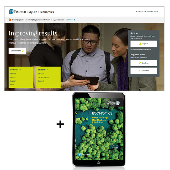 Picture of Economics, Global Edition -- MyLab Economics with Pearson eText