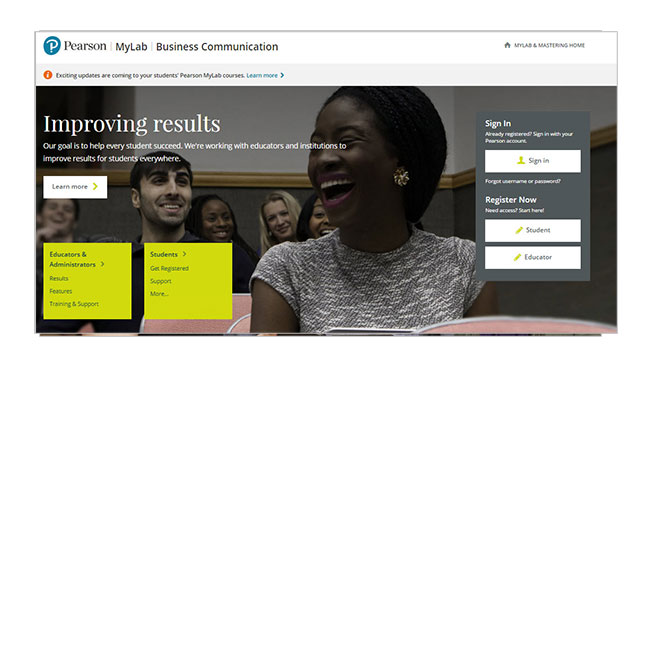 Picture of (ECOMM) Pearson MyLab Business Communication - Instant Access - for Business Communication Today, Global Edition