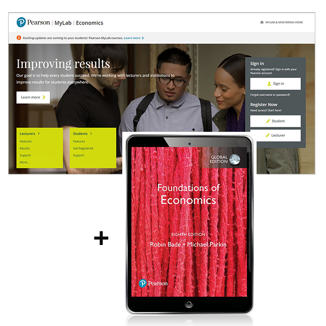 Picture of Foundations of Economics, Global Edition -- MyLab Economics with Pearson eText