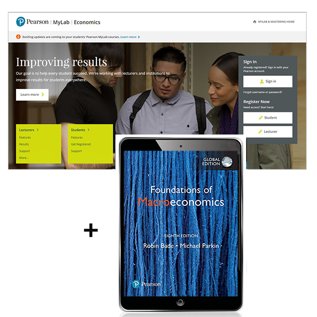 Picture of Foundations of Macroeconomics, Global Edition -- MyLab Economics with Pearson eText