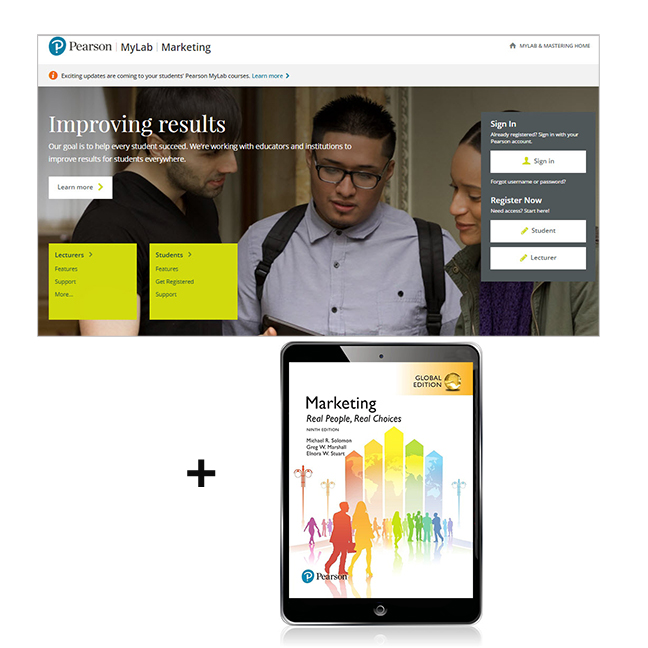 Picture of Marketing: Real People, Real Choices, Global Edition -- MyLab Marketing with Pearson eText