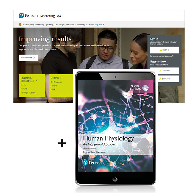 Picture of Human Physiology: An Integrated Approach, Global Edition -- Mastering A&P with Pearson eText