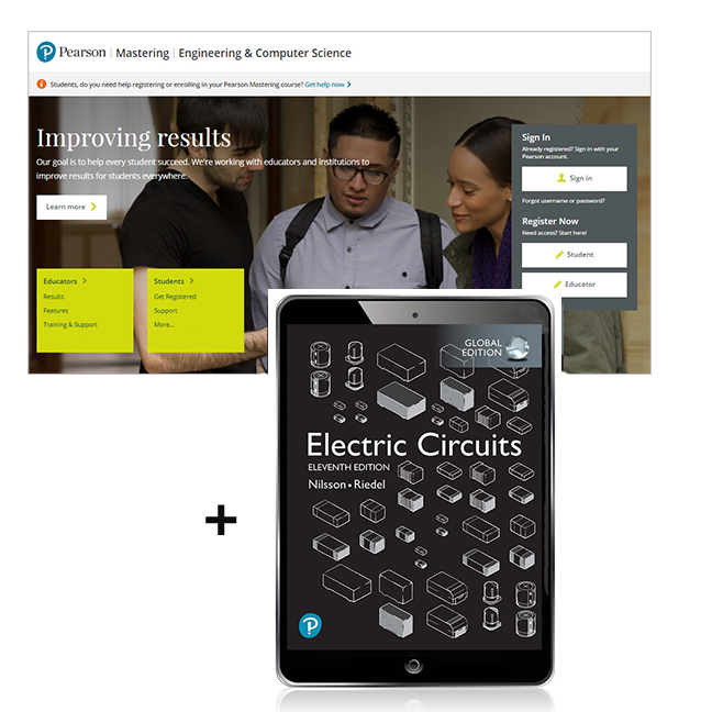 Picture of Electric Circuits, Global Edition -- Mastering Engineering with Pearson eText