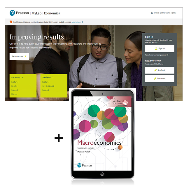 Picture of Macroeconomics, Global Edition -- MyLab Economics with Pearson eText