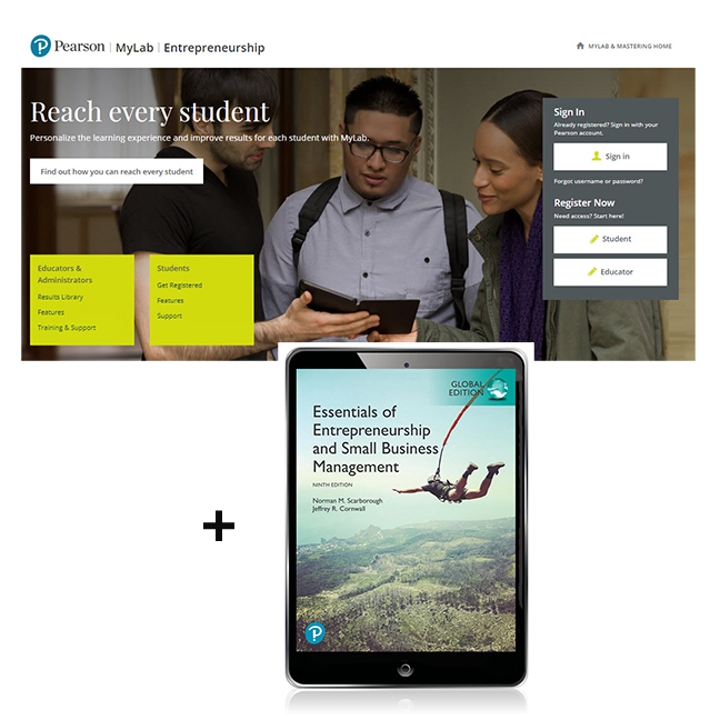 Picture of Essentials of Entrepreneurship and Small Business Management, Global Edition -- MyLab Entrepreneurship with Pearson eText