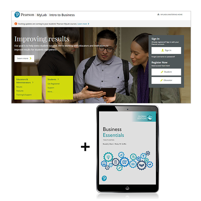 Picture of Business Essentials, Global Edition -- MyLab Business with Pearson eText