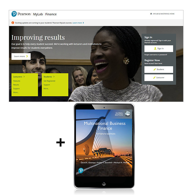 Picture of Multinational Business Finance, Global Edition -- MyLab Finance with Pearson eText