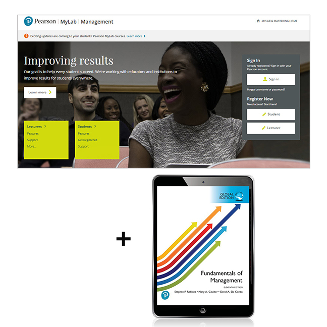 Picture of Fundamentals of Management, Global Edition -- MyLab Management with Pearson eText