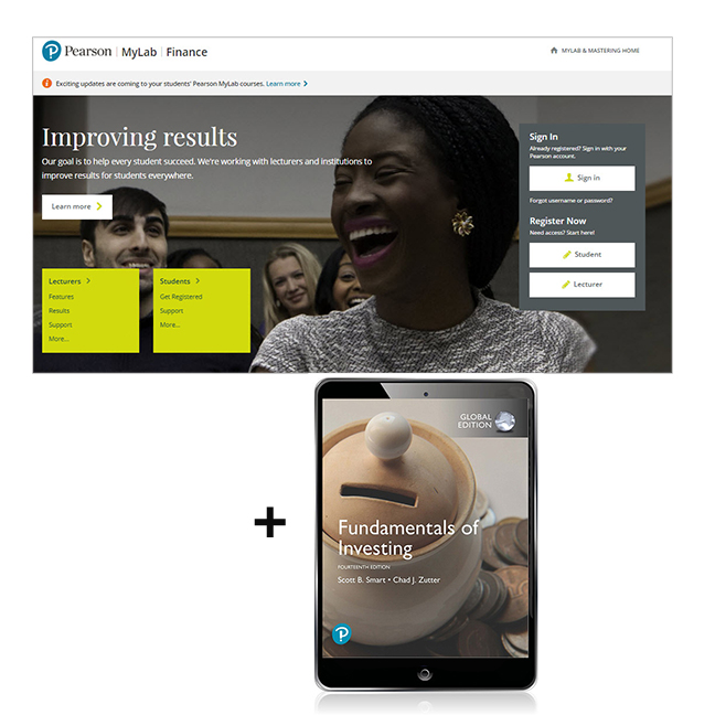 Picture of Fundamentals of Investing, Global Edition -- MyLab Finance with Pearson eText
