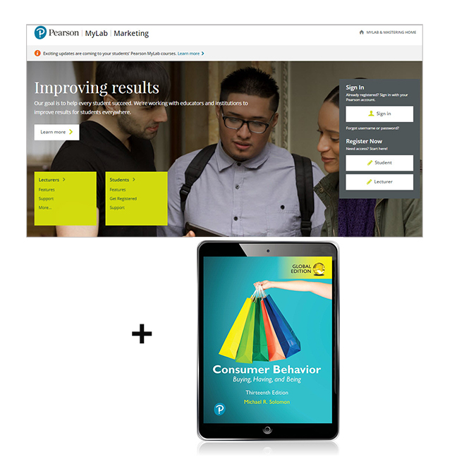 Picture of Consumer Behavior: Buying, Having, and Being, Global Edition -- MyLab Marketing with Pearson eText