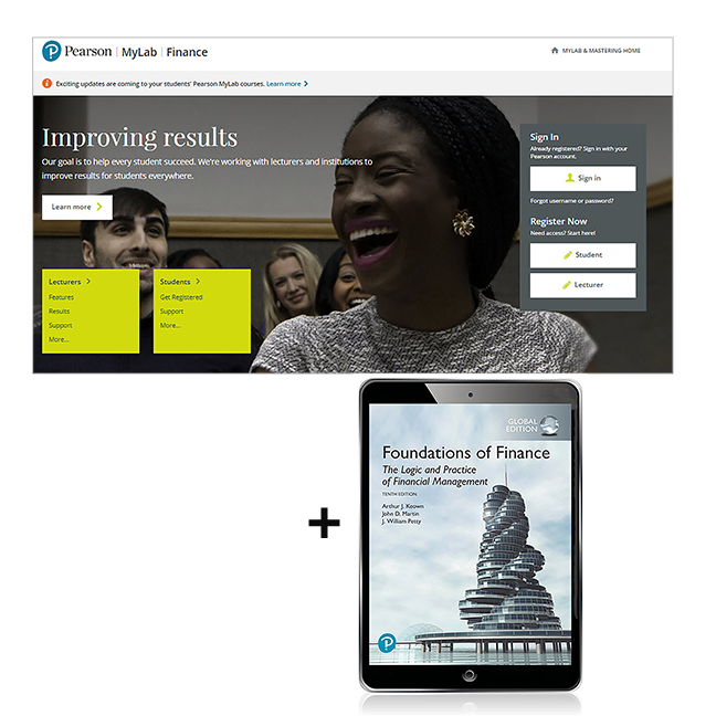 Picture of Foundations of Finance, Global Edition -- MyLab Finance with Pearson eText