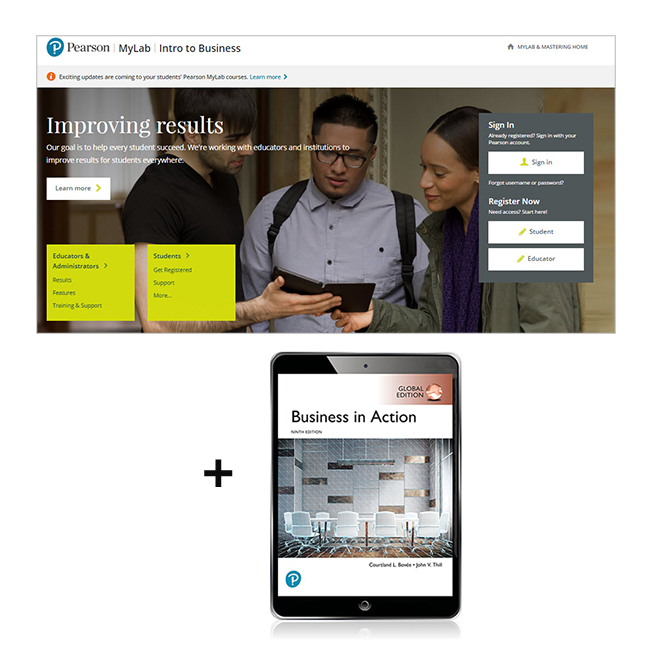 Picture of Business in Action, Global Edition -- MyLab Business with Pearson eText