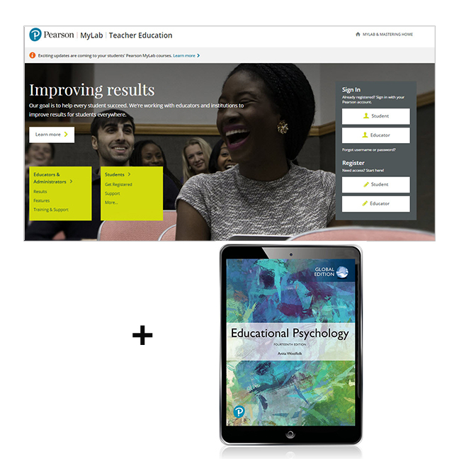 Picture of Educational Psychology, Global Edition -- MyLab Education with Pearson eText