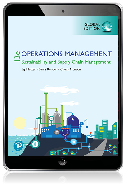 Picture of Operations Management: Sustainability and Supply Chain Management, Global Edition