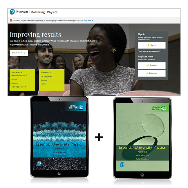 Picture of Essential University Physics, Global Edition -- Mastering Physics with Pearson eText