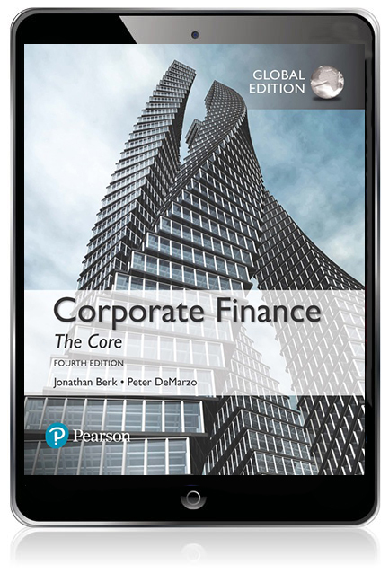 Picture of Corporate Finance: The Core, Global Edition -- MyLab Finance with Pearson eText