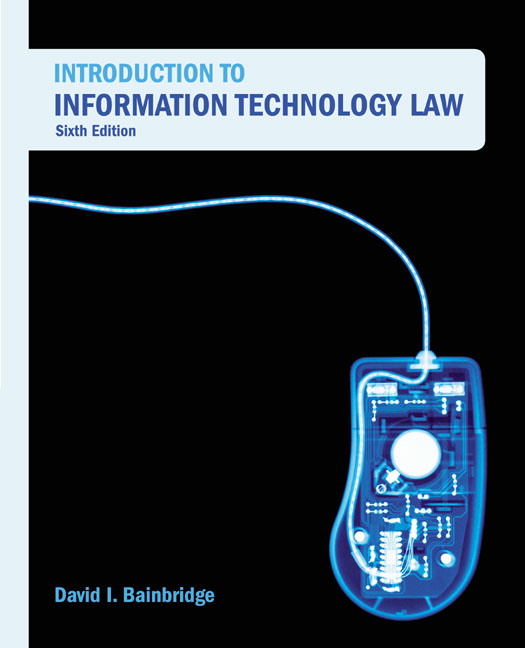 Picture of Introduction to Information Technology Law